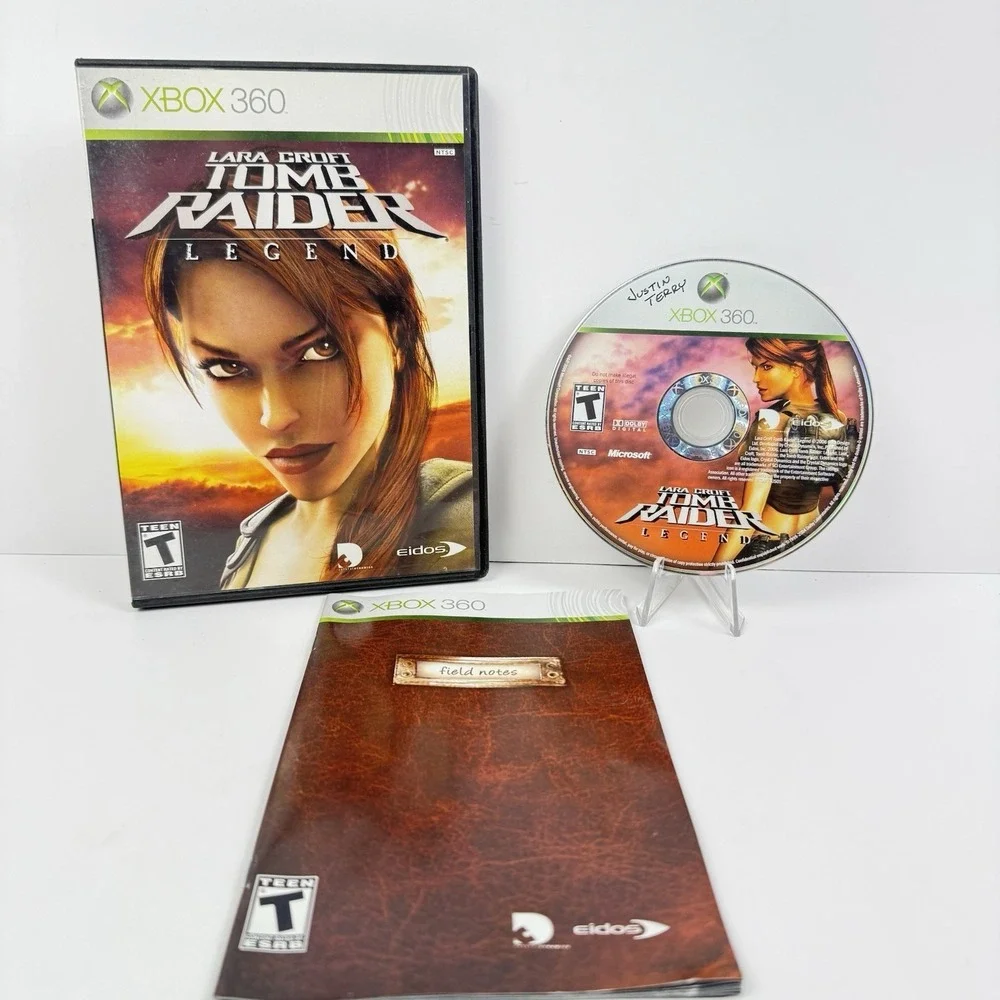 Lara Croft Tomb Raider: Legend Microsoft Xbox 360 CIB Complete Manual Tested